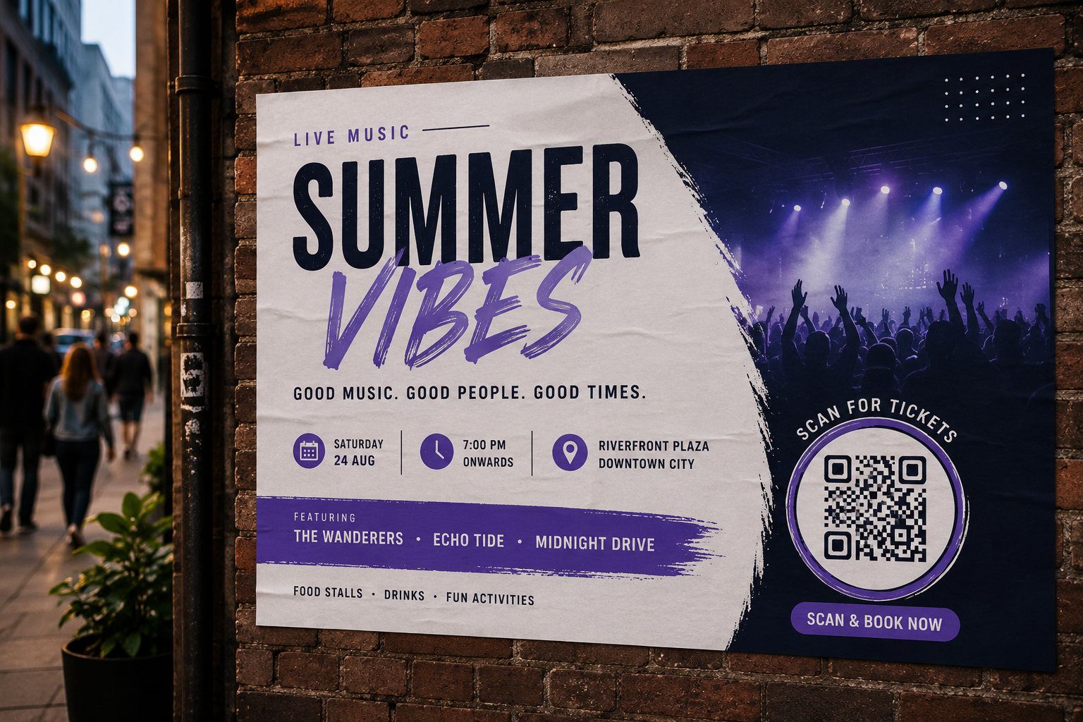 QR Code Poster Maker: Design Stunning Marketing Posters with QR Codes